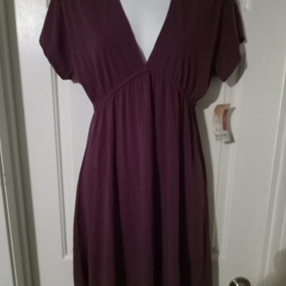Target Deep Purple Midi Dress